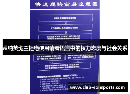 从纳英戈兰拒绝使用请看语言中的权力态度与社会关系